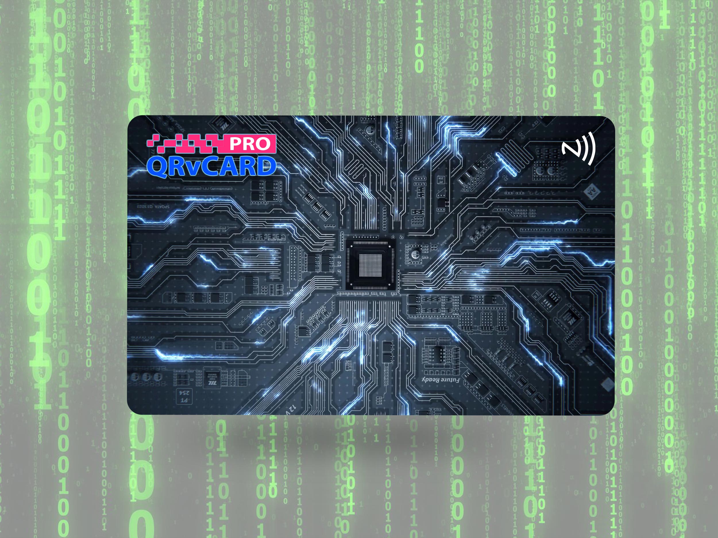 NFC-визитка из пластика (CPU)